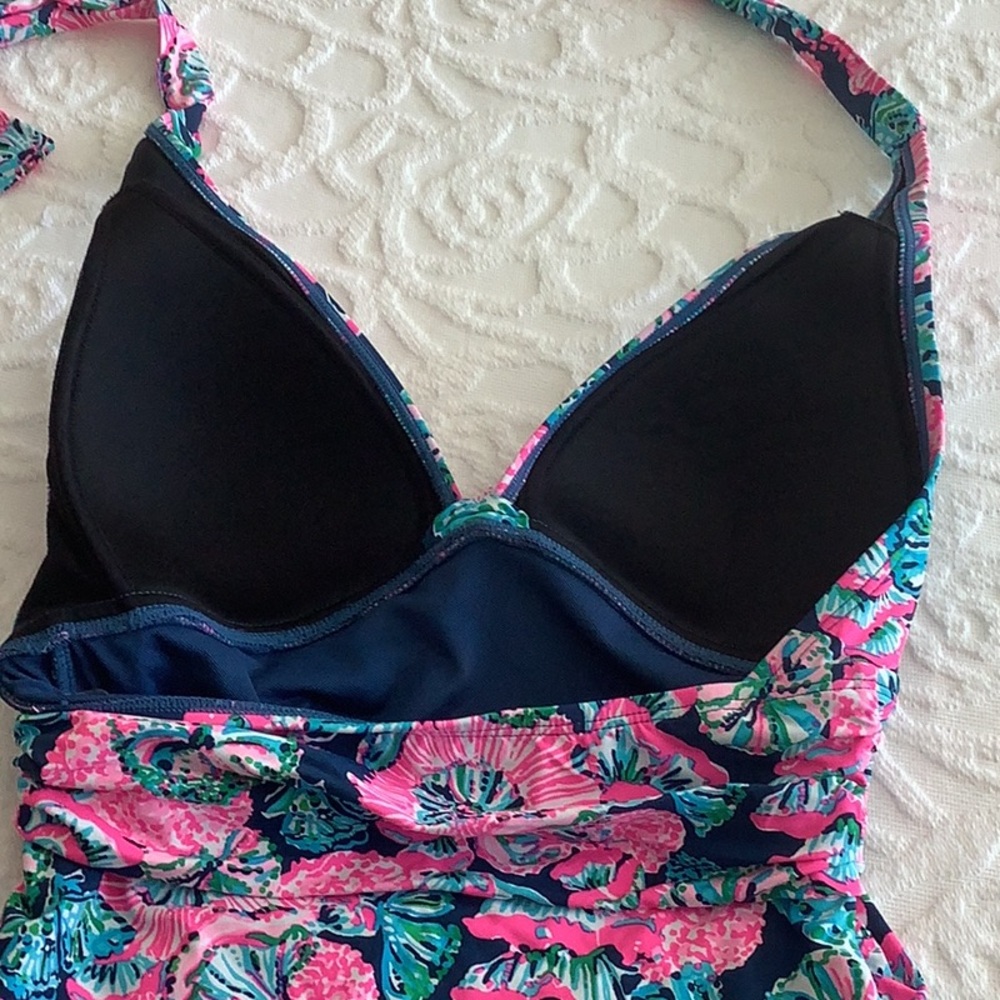 Lilly Pulitzer Scroom With View Armen Tankini top NWOT - Picture 6 of 6